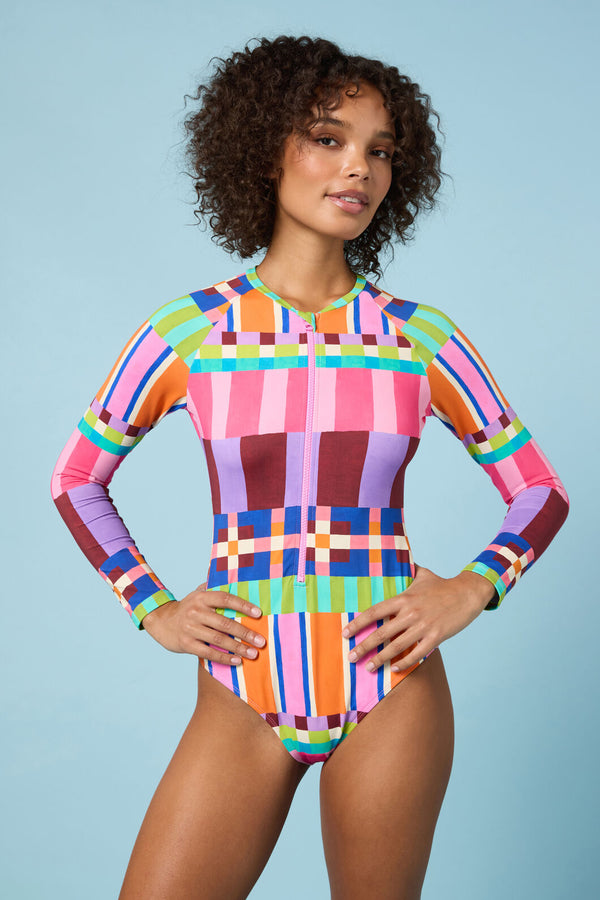 Gorman NZ - Holiday Stripe Surfsuit - print
