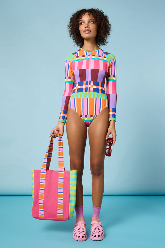 Gorman NZ - Holiday Stripe Surfsuit - print