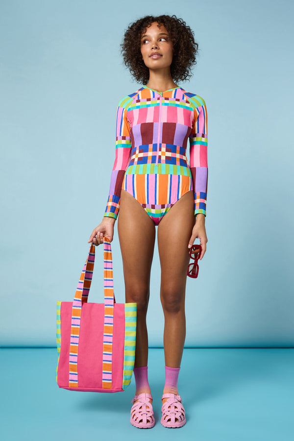 Gorman NZ - Holiday Stripe Surfsuit - print