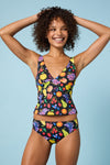 Gorman NZ - Fruit Party Print Tankini Top - print