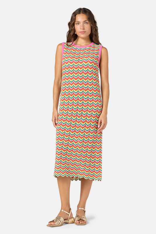 Gorman NZ - Squiggle Knit Dress - multi