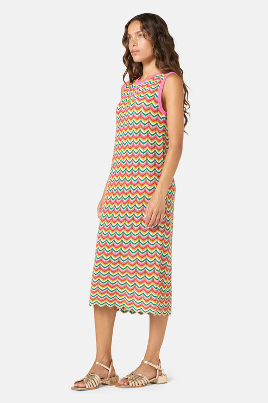 Gorman NZ - Squiggle Knit Dress - multi