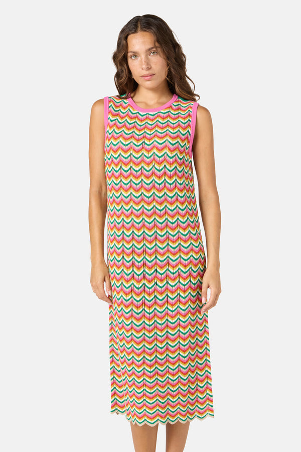 Gorman NZ - Squiggle Knit Dress - multi