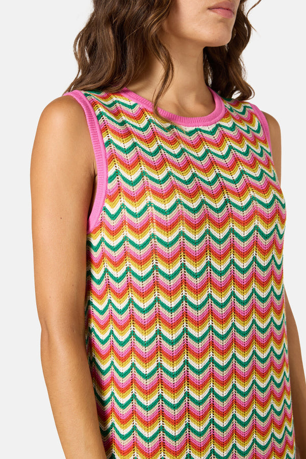Gorman NZ - Squiggle Knit Dress - multi