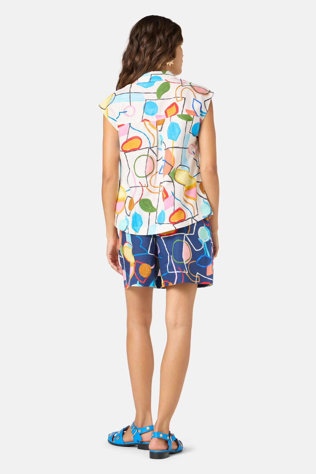 Gorman NZ - Line And Dandy Print Shirt - print