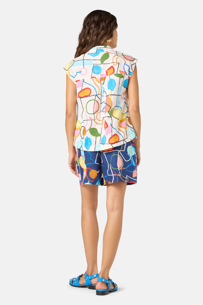 Gorman NZ - Line And Dandy Print Shirt - print