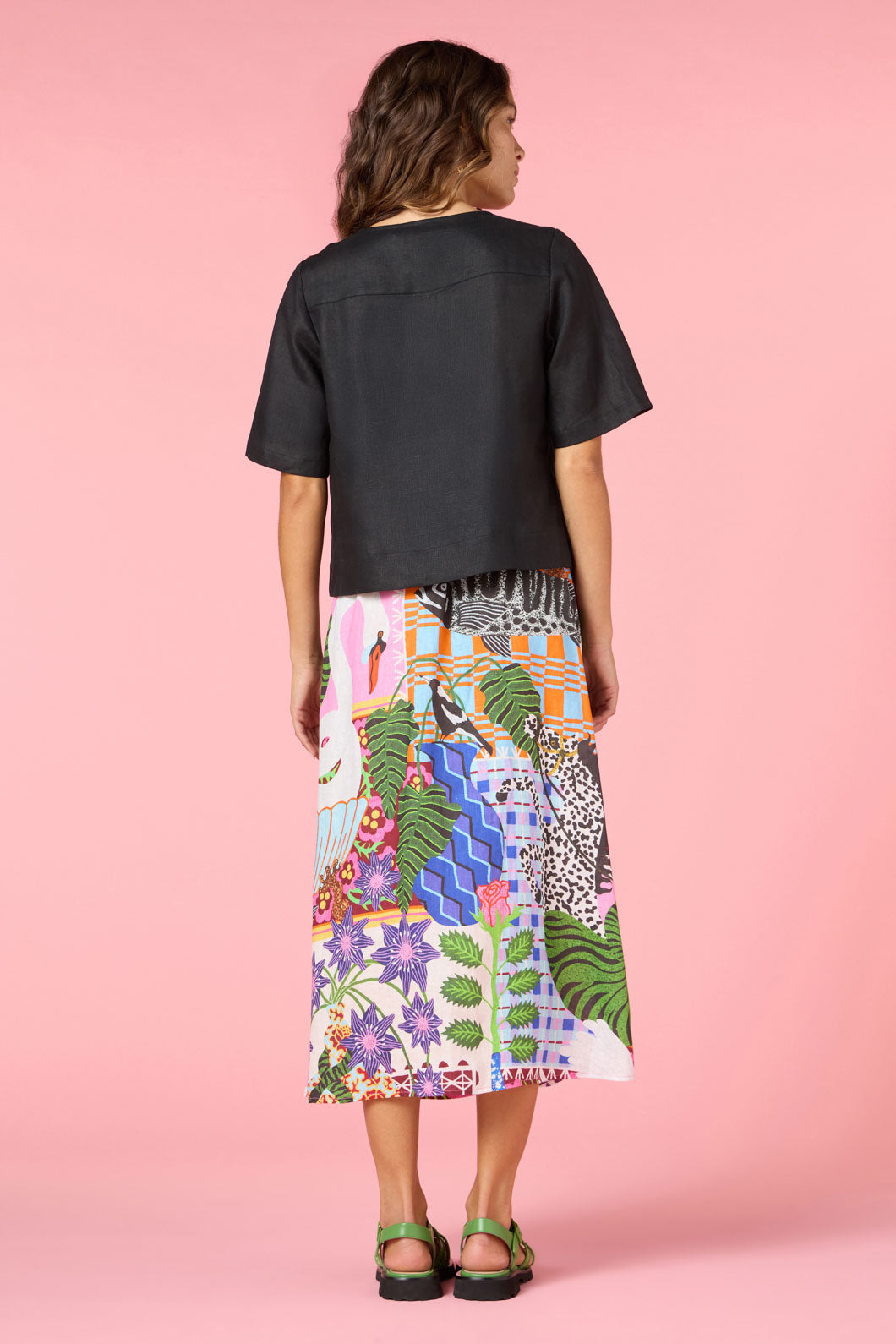Tie And True Linen Top