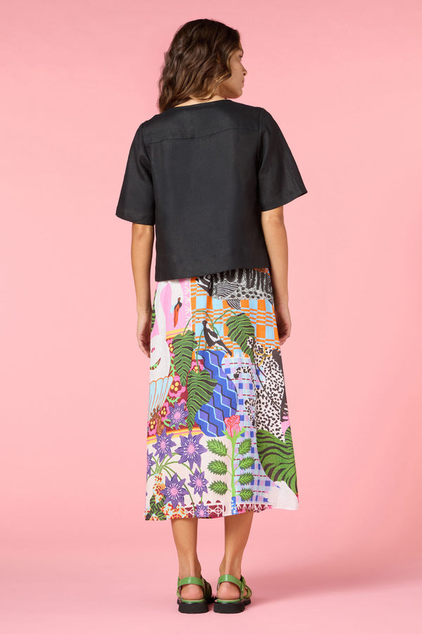 Tie And True Linen Top