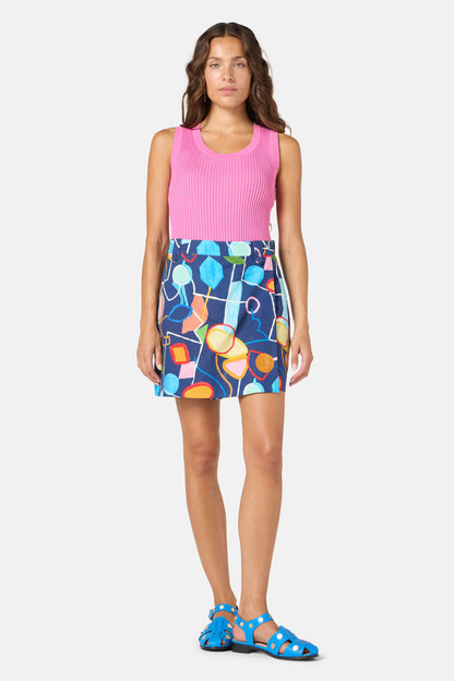 Gorman NZ - Line And Dandy Mini Skort - print