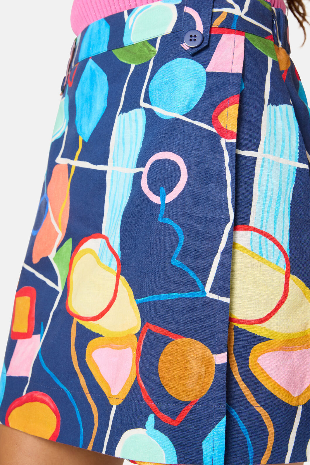 Gorman NZ - Line And Dandy Mini Skort - print