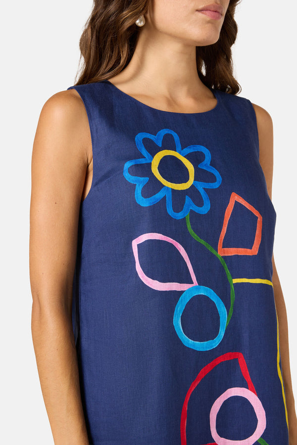 Gorman NZ - Line And Dandy Shift Dress - print