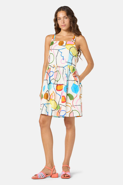 Gorman NZ - Line And Dandy Print Dress - print