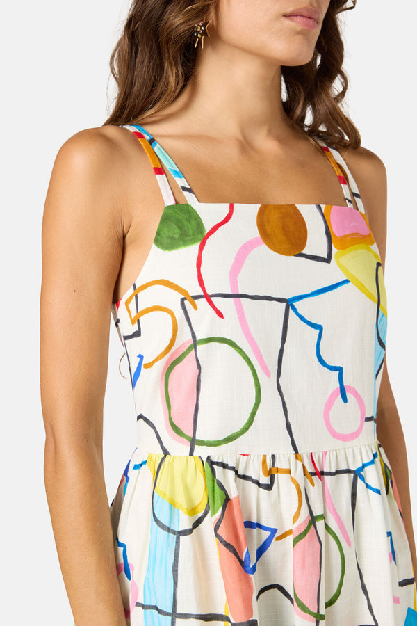Gorman NZ - Line And Dandy Print Dress - print