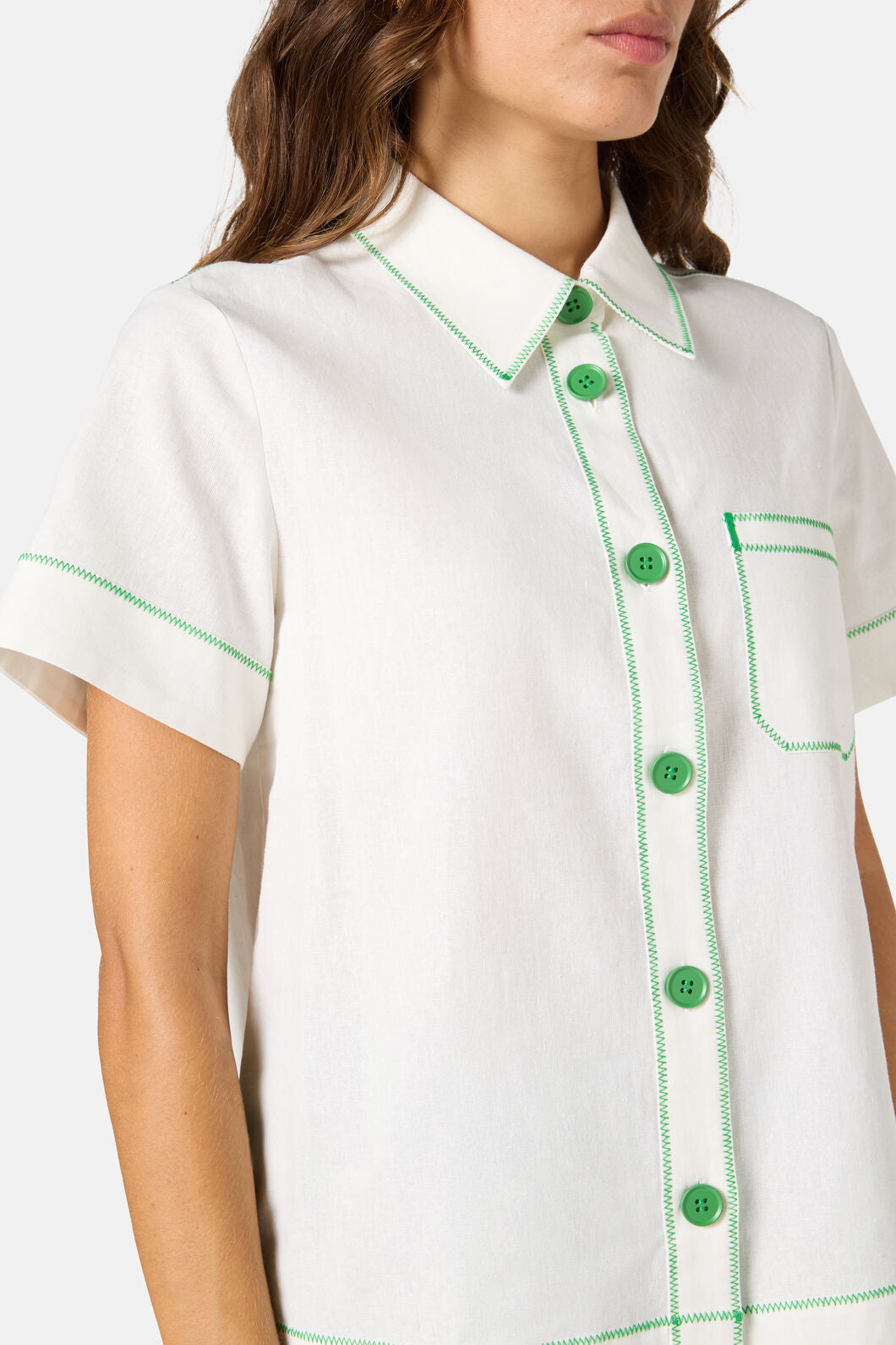 Gorman NZ - Twist And Stitch Shirt - white