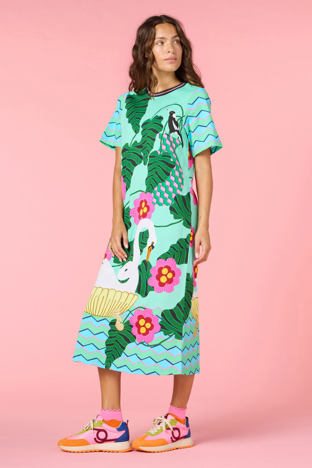 Gorman NZ - Eros Print Tee Dress - print