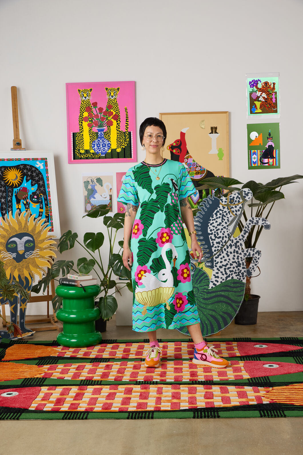 Gorman NZ - Eros Print Tee Dress - print