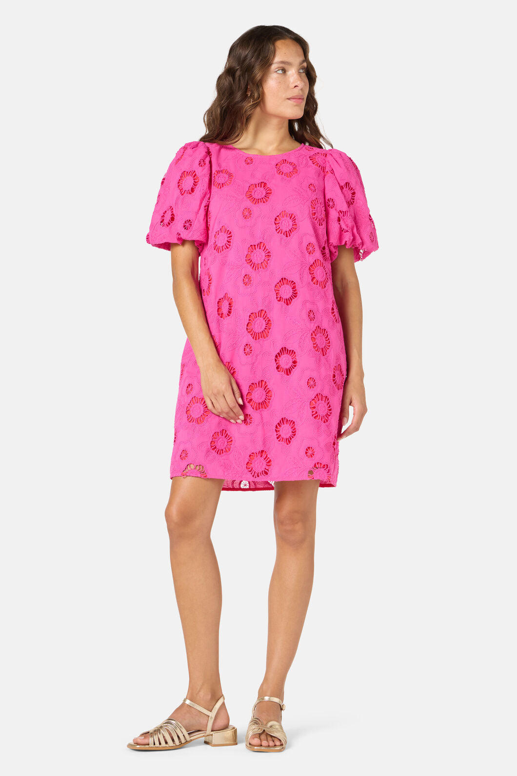 Gorman NZ - Peek A Bloom Shift Dress - pink