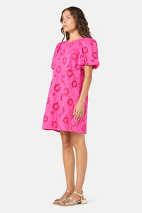 Gorman NZ - Peek A Bloom Shift Dress - pink