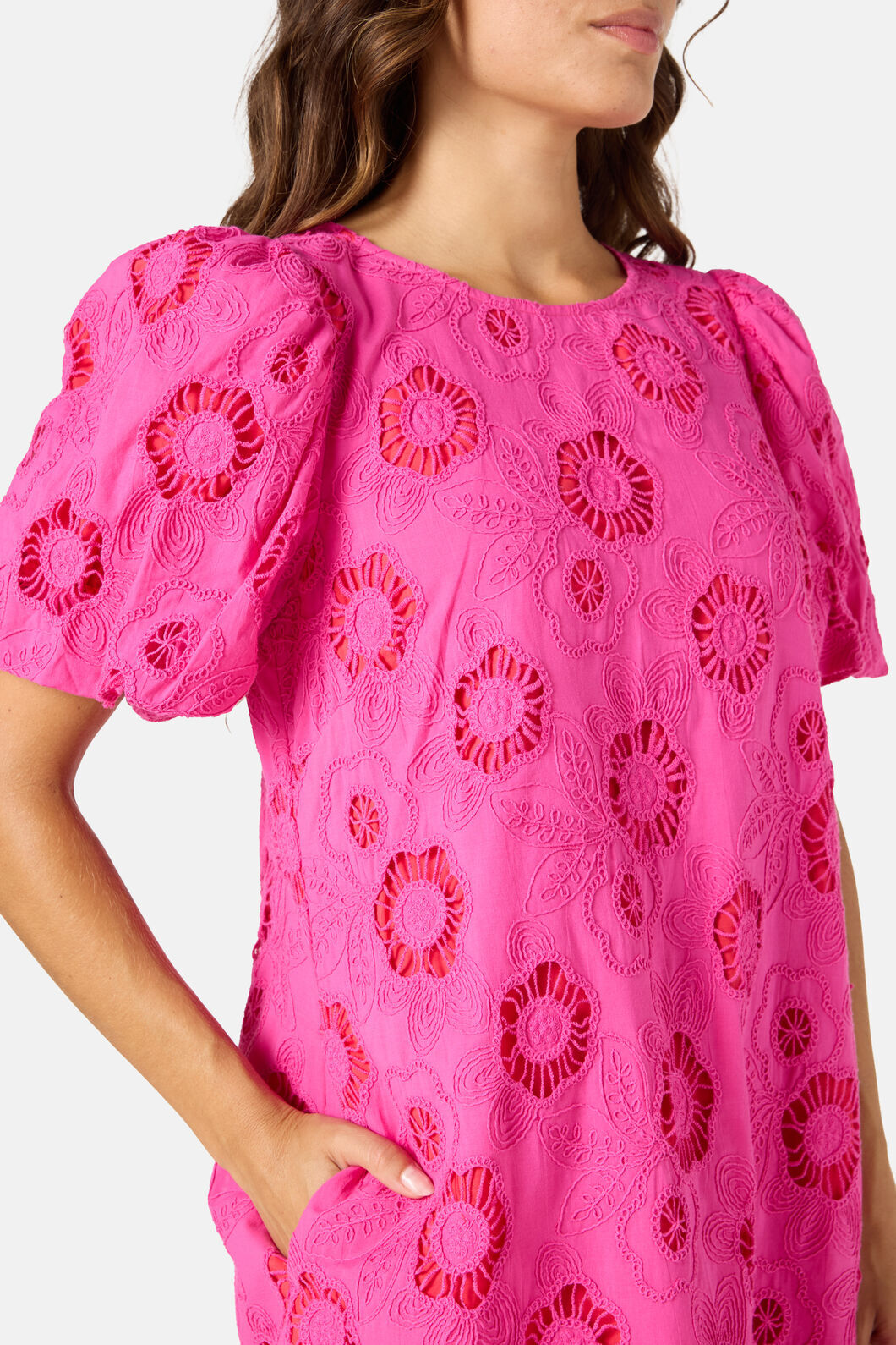 Gorman NZ - Peek A Bloom Shift Dress - pink