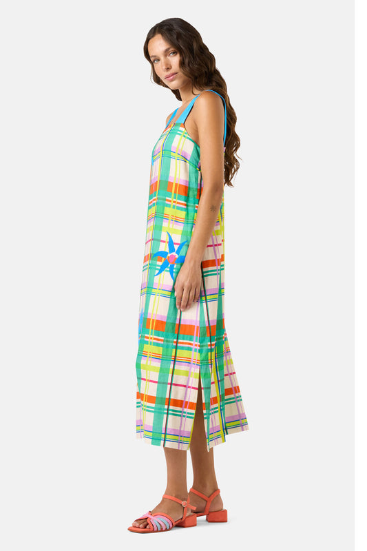 Gorman NZ - Stencil Garden Linen Dress - print