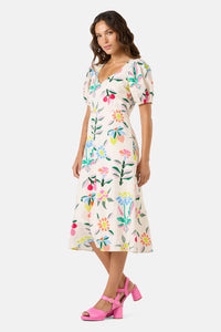 Gorman NZ - Stencil Garden Midi Dress - print