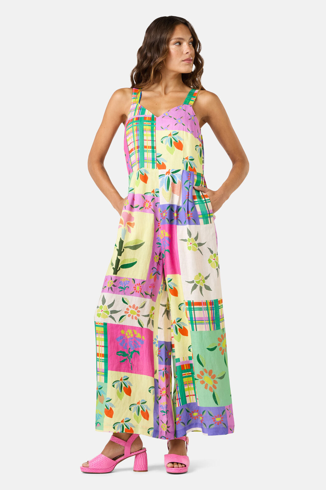 Gorman NZ - Stencil Garden Print Pantsuit - print