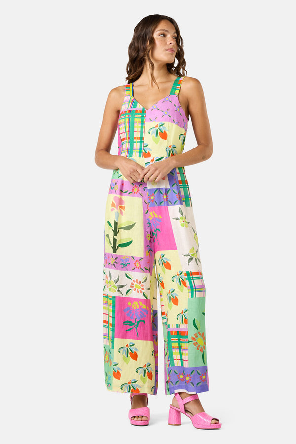 Gorman NZ - Stencil Garden Print Pantsuit - print
