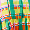 Geo Pop Check Smock Dress