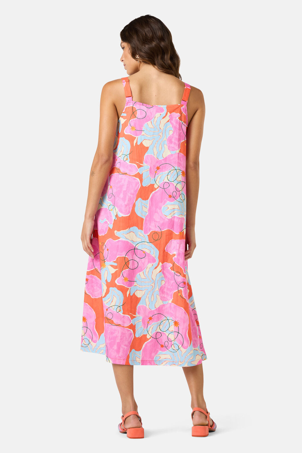 Gorman NZ - Fleur Rosa Print Midi Dress - print