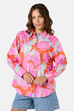 Gorman NZ - Fleur Rosa Print Shirt - print