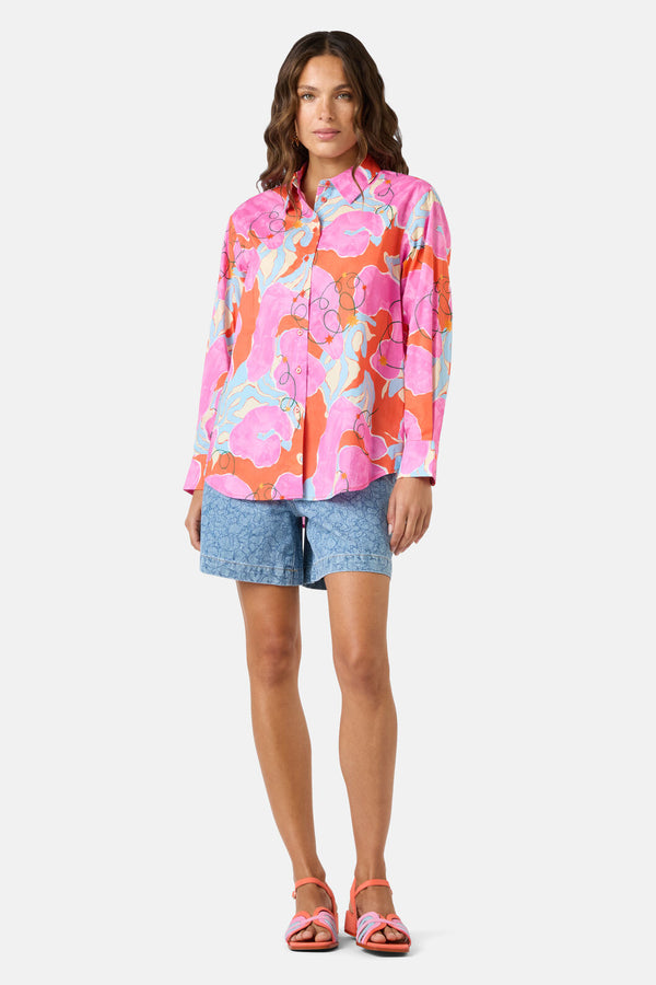 Gorman NZ - Fleur Rosa Print Shirt - print