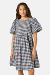 Gorman NZ - Fleur Check Smock Dress - print