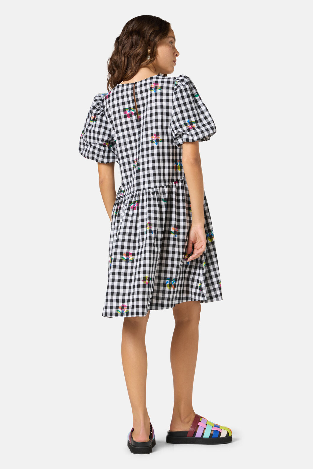 Gorman NZ - Fleur Check Smock Dress - print