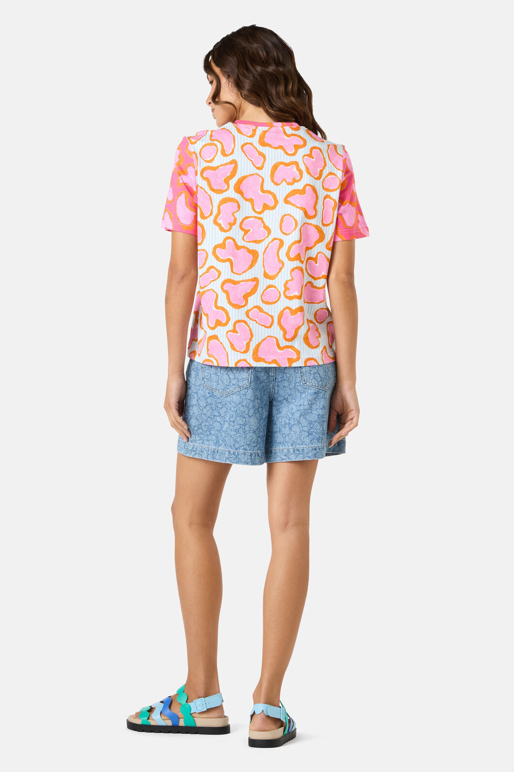 Gorman NZ - Fleur Rosa Print Classic Tee - print