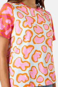 Gorman NZ - Fleur Rosa Print Classic Tee - print