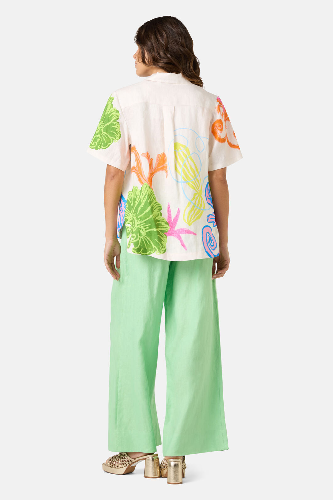 Gorman NZ - Fleur Tango Print Linen Shirt - print