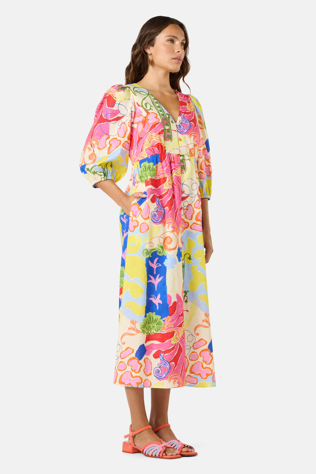 Gorman NZ - Fleur Tango Print Long Dress - print