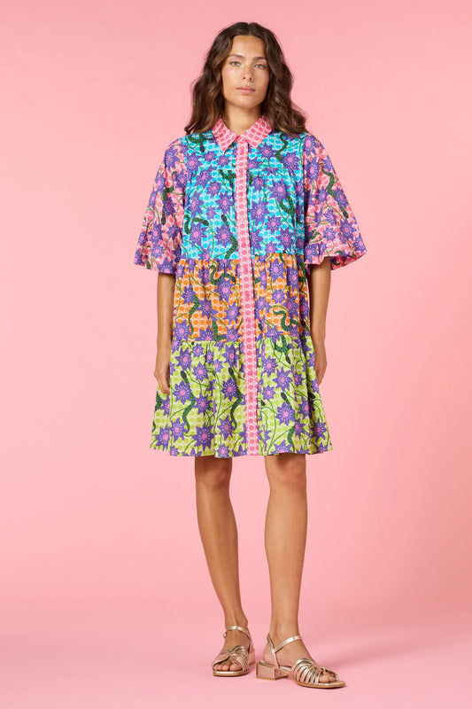 Gorman NZ - Serpent's Bloom Shirt Dress - print