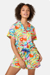 Gorman NZ - Festive PJ Shorts Set - print