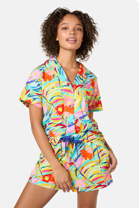 Gorman NZ - Festive PJ Shorts Set - print