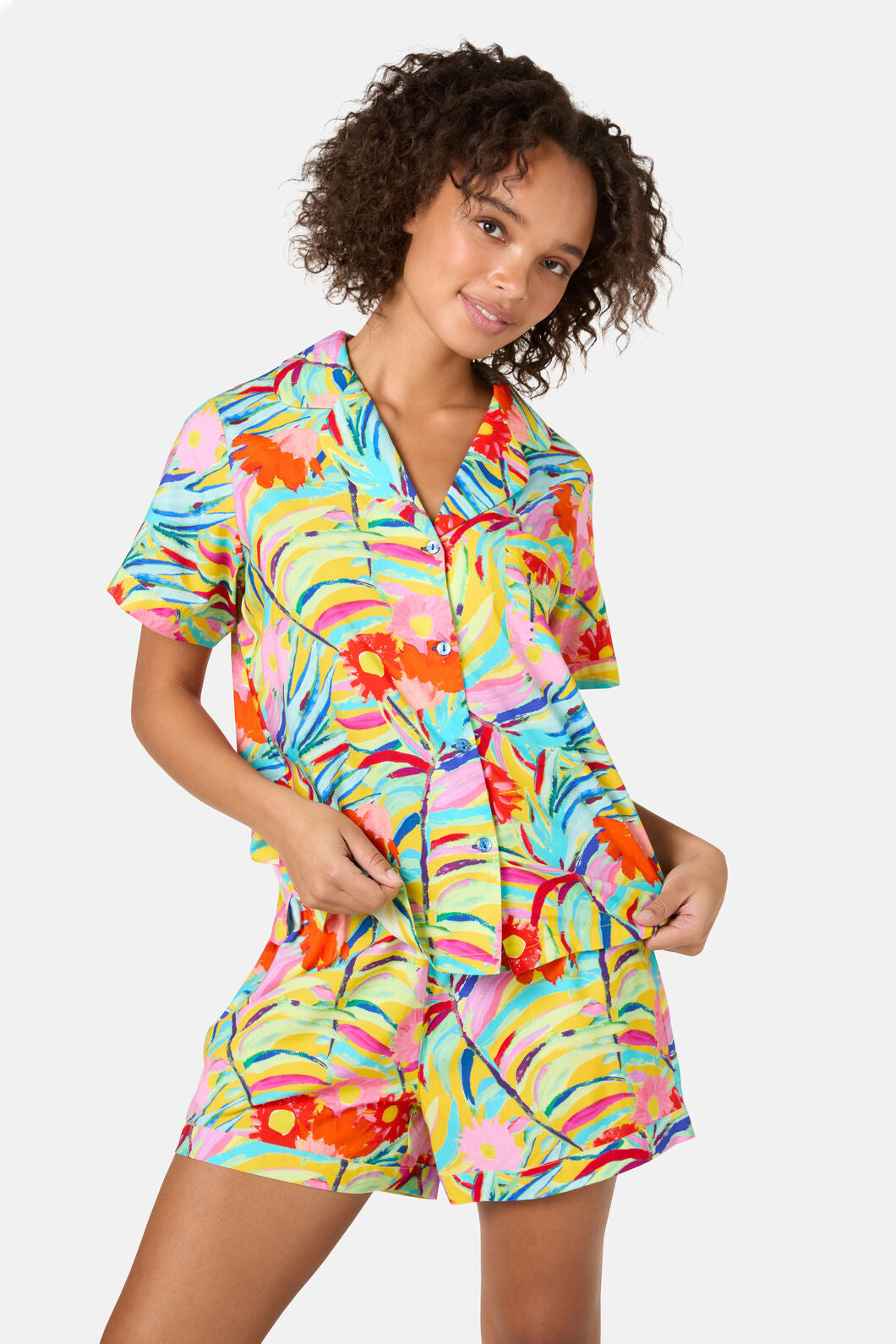 Gorman NZ - Festive PJ Shorts Set - print
