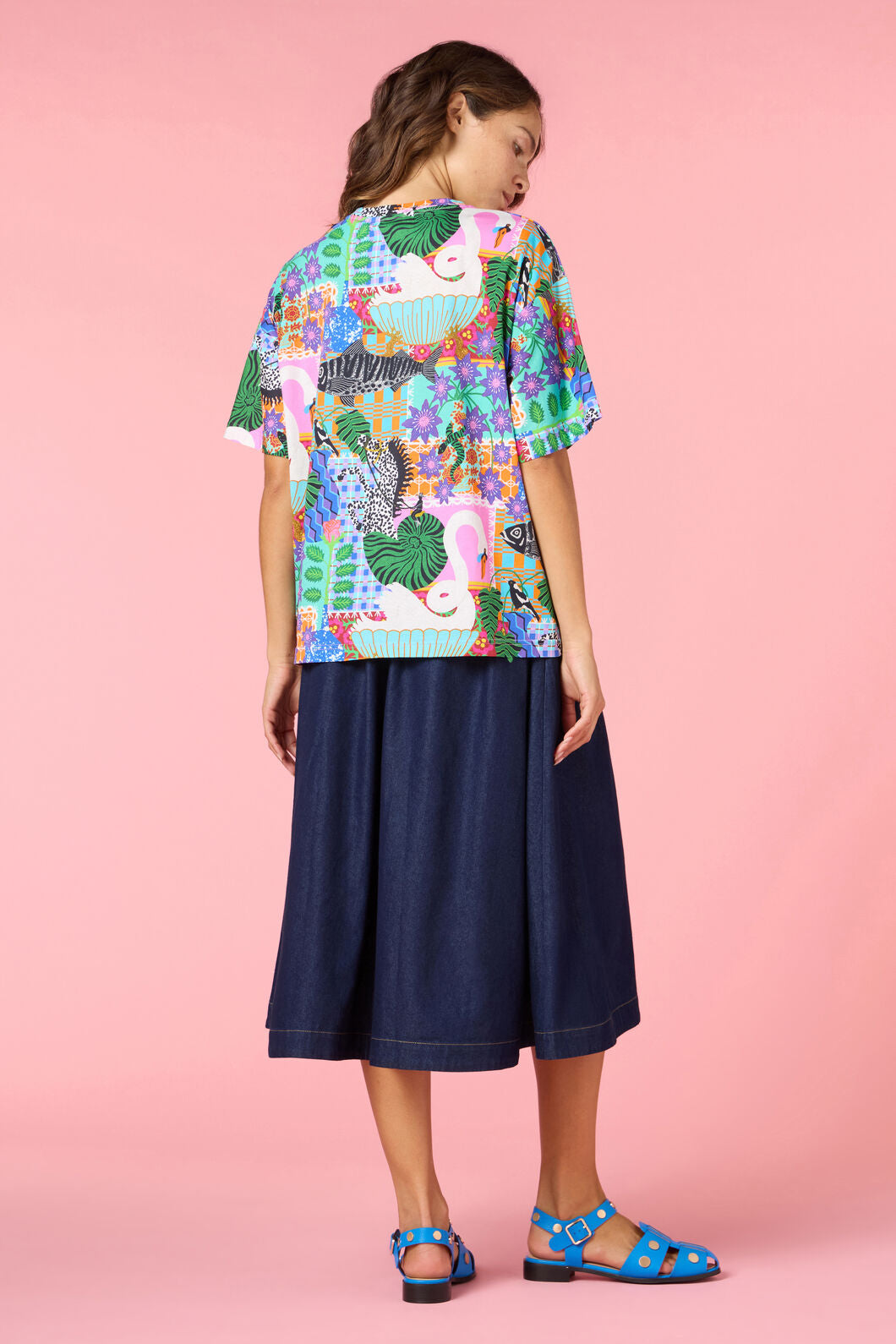 Gorman NZ - All Things Print Oversize Tee - print