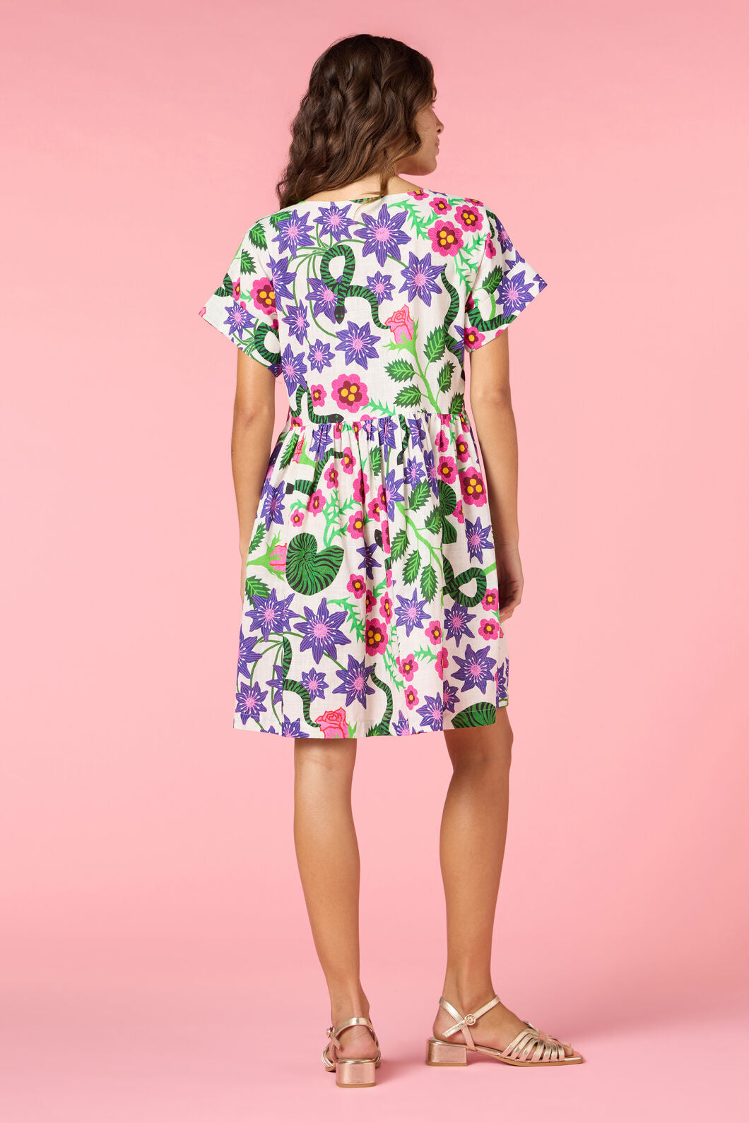 Gorman NZ - Flowerful Print Smock Dress - print