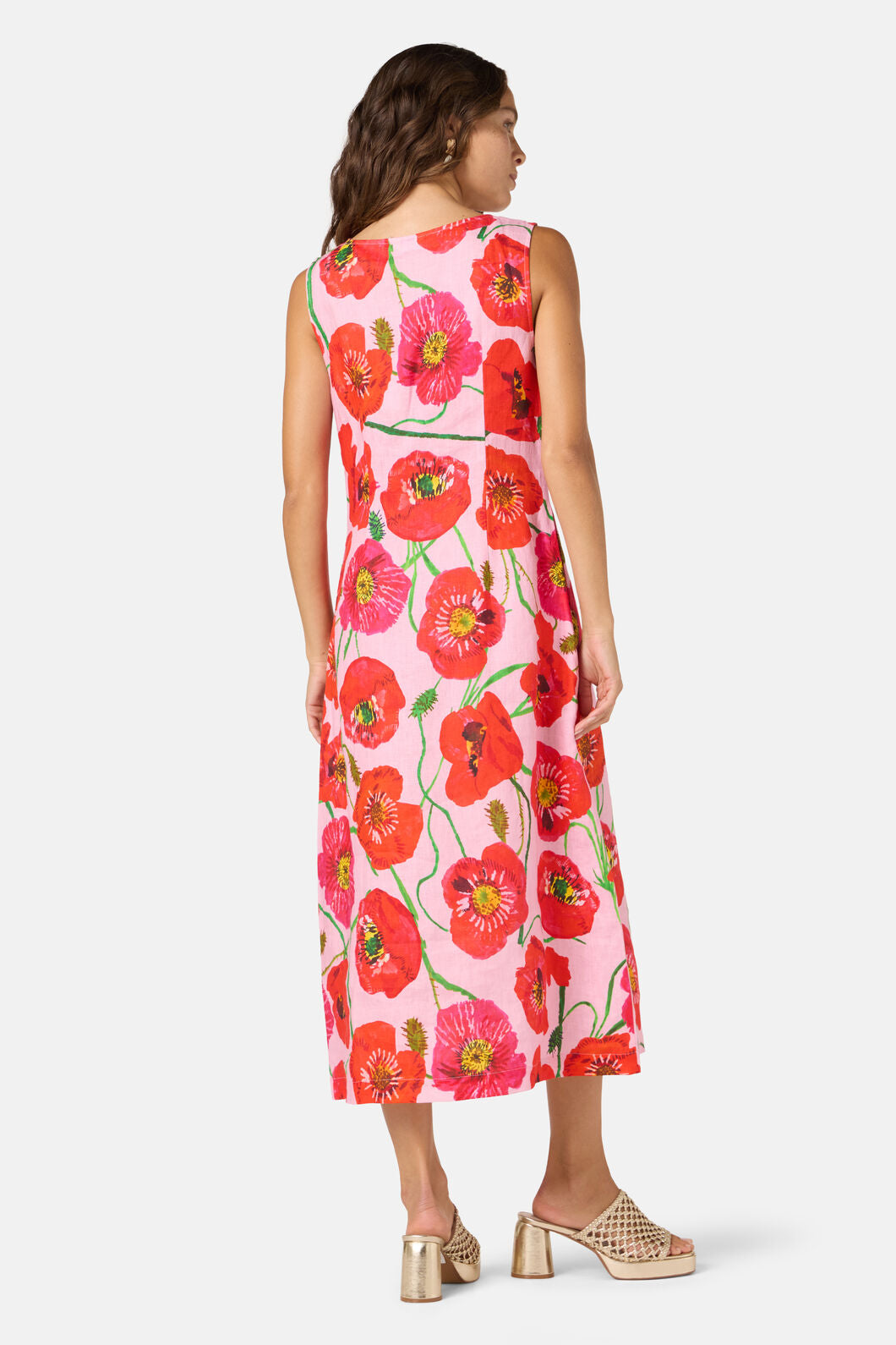 Gorman NZ - Poppies Print Linen Dress - print