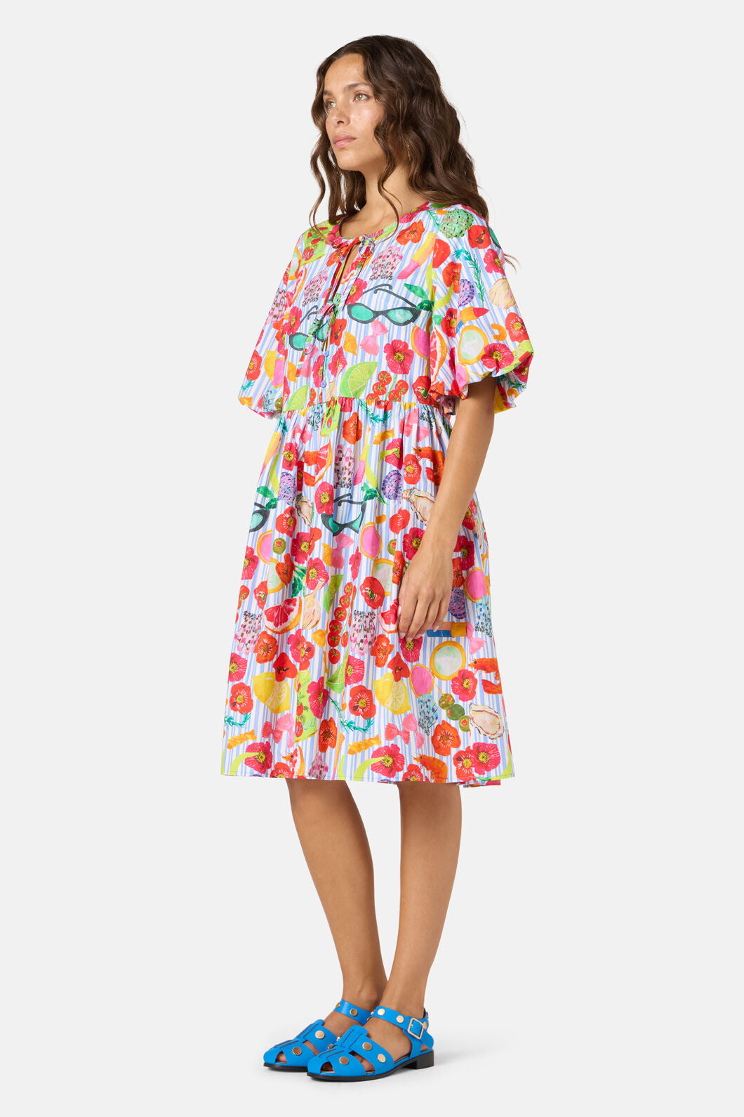 Gorman NZ - Antipasto Print Smock Dress - print