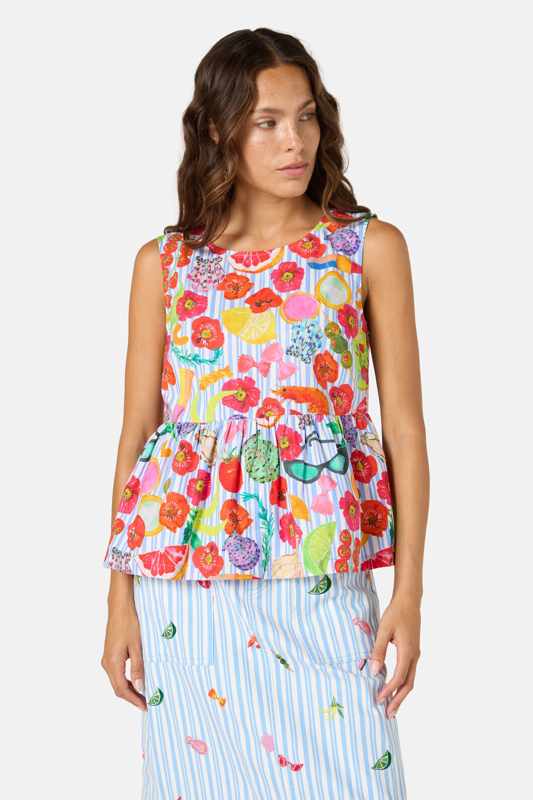 Gorman NZ - Antipasto Print Tank - print