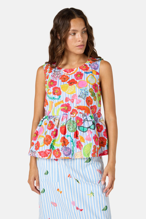 Gorman NZ - Antipasto Print Tank - print