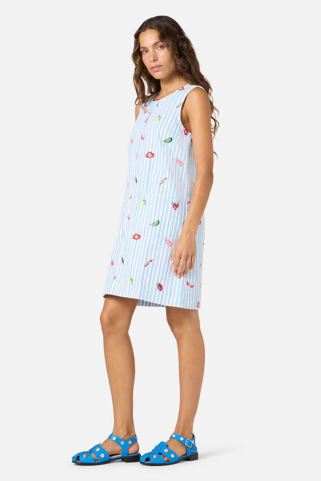 Gorman NZ - Antipasto Print Denim Dress - multi