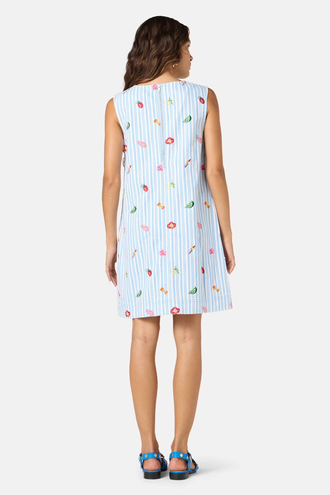 Gorman NZ - Antipasto Print Denim Dress - multi