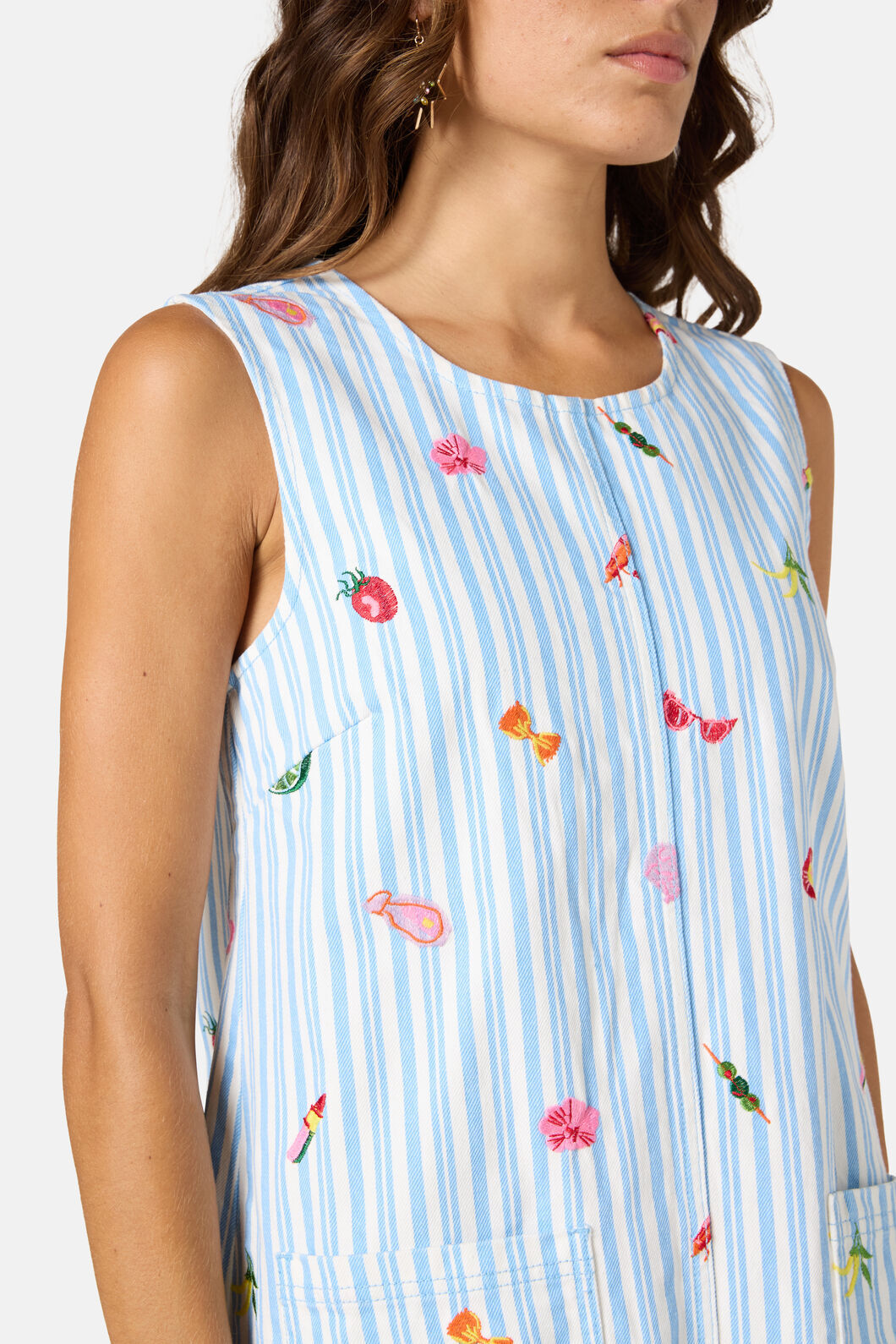 Gorman NZ - Antipasto Print Denim Dress - multi